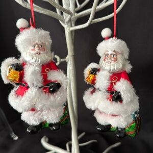 Santa ornaments 2